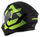 Helmetë moto Cassida Orbit Grind, integrale, ECE 22.06, e zezë matt verdhë fluo