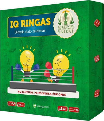 Lojë tavoline Debesų Ganyklos IQ Ringas, i Madhi, 2‑8 lojtarë, shumëngjyrësh