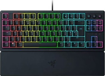 Tastierë gaming Razer Ornata V3 TKL, me kabllo, ndriçim RGB, e zezë