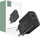 Karikues rrjeti Tech-protect C20W, 2 porta, PD 20W, i zi