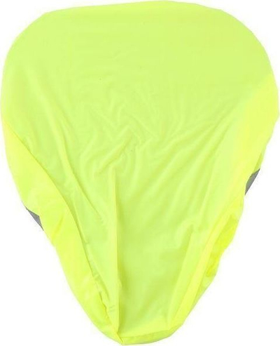 Mbulesë sele biçiklete Dunlop Reflective, PVC i papërshkueshëm nga uji, 260x230mm, e verdhë reflektuese
