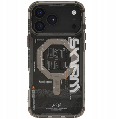 Mbulesë telefoni Skinarma Sonix për iPhone 17 Pro Max, magnetike, me dizajn Stone