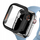 Mbrojtëse ekrani Tech-Protect Defense360 për Apple Watch 10, 46mm, xham i fortë, e zezë me portokalli