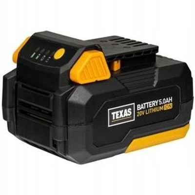 Bateri litiumi TEXAS Battery 20V, 5Ah, për sistem 20V, e zezë