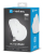 Maus vertikal wireless Natec Crake 2, Bluetooth 5.2, 2400 DPI, i bardhë