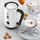 Rrahës qumështi elektrik Bialetti White, 300 ml, 220-240V, i bardhë