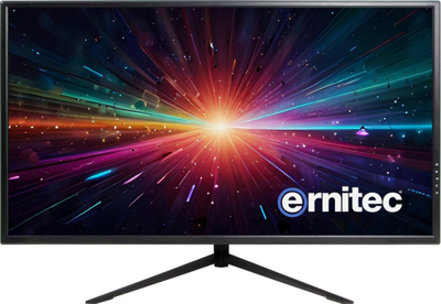 Monitor mbikëqyrjeje Ernitec 0070-24232, 32", 4K Ultra HD, i zi