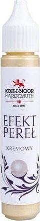 Stilolaps dekorativ Koh-I-Noor efekt perle, 30 ml, krem
