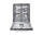 Enëlarëse montuese Samsung DW60A8050BB/EO 60 cm