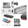Set aksesorësh JYS NS228 për Nintendo Switch OLED, 10 në 1, transparent