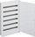 Panel shpërndarës modular Hager FW636FT, 6 x 36 module, montim i fshehtë, i bardhë