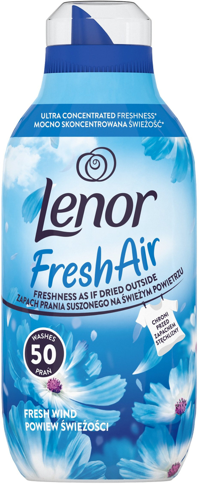Zbutës rrobash Lenor Fresh Wind, i koncentruar, 700 ml, blu