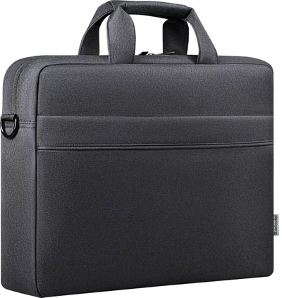 Çantë laptopi Firm 15.6", me xhep me zinxhir, e zezë