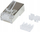 Konektor rrjeti LogiLink MP0070 RJ45 Cat.6A, 10 Gbps, ngjyrë argjendi