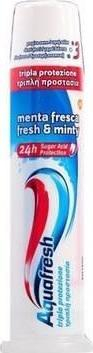 Pastë dhëmbësh Aquafresh Dentures, 100ml, mente e freskët
