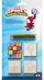 Set vula Multiprint Spidey Stamps, 3 copë, për kalamaj, shumëngjyrësh