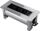 Prizë e integruar tavoline Rotary Lockable, 3x AC, buton ON OFF, inox