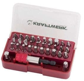 Set bita Kraftwerk 1/4" Inoxbit, 33 copa