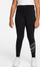 Leggins për kalamaj Nike Sportswear Essential, me logo, të zeza