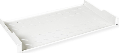 Raft rack Roline 1U, 250 mm i thellë, 15 kg mban peshë, gri e çelët