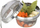 Infuzor çaji Brunbeste BB-1184, çelik inox, me sitë metalike, argjendtë