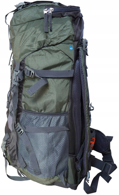 Планинарски ранец Kubisport Mountains, 60L, отпорен на вода, зелен
