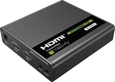 Extender HDMI Techly 4K, deri 70m, Cat.6/6A/7, i zi