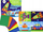 Set kreativ Leanty Creative Set Colorful Mosaic Rocket, 4 kartona, 6 ngjyra mozaik, shumëngjyrësh
