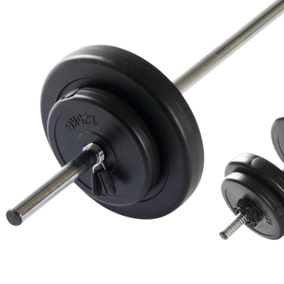Set peshash VirtuFit Adjustable Barbell &amp; Dumbbell, 30.5 kg, i zi