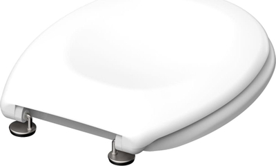 Ulese tualeti Schuette Duroplast 89182861, 38 x 45 cm, duroplast, e bardhë