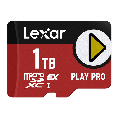 Kartë memorje Lexar PLAY PRO, 1TB, microSDXC, e kuqe