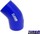 Reduktor silikoni TurboWorks, 45°, 70–76mm, blu