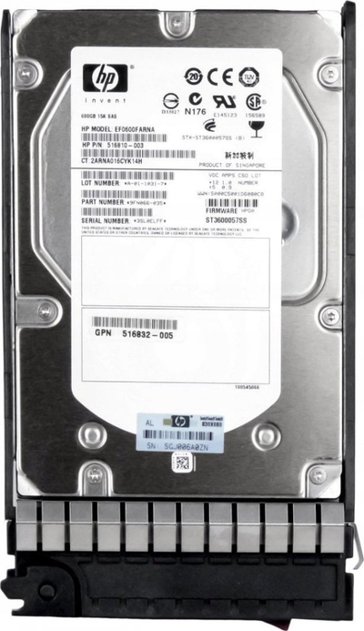 Hard disk për server HP, 600GB, 3.5'', SAS-1