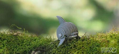 Puzzle 3D Safari Ltd EUGY Dolphin, lodër edukative, materiale që shpërbëhen vetë, shumëngjyrësh