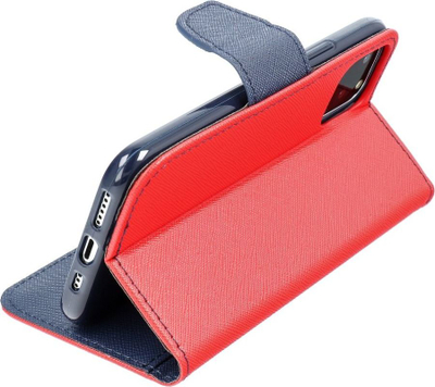 Kapak portofol Samsung Galaxy A20e OEM Fancy, me magnet, i kuq