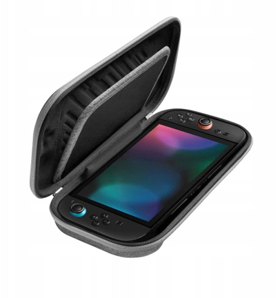 Kuti mbrojtëse Tomtoc Slim për Nintendo Switch 2 Model 2025, 12 vende për lojëra, gri