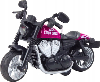 Motocikletë lodër LEAN Toys Harley Sports, me fërkim, shumëngjyrëshe