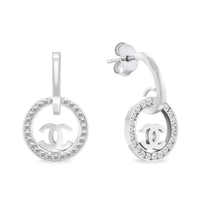 Vathë për femra Brilio Silver World Icon EA986W, të argjendtë