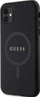 Kopertinë Guess GUHMN61PSAHMCK për iPhone 11 XR, Saffiano, MagSafe, e zezë