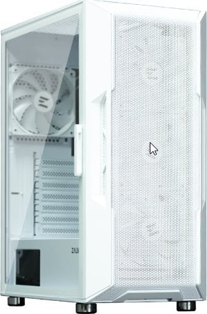 Kasë Zalman I3 Neo ARGB, e bardhë, Midi Tower