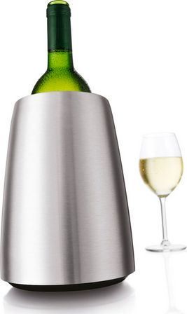 Ftohës vere Vacu Vin Active Cooler, çelik inox, universal, argjendtë
