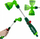 Shufër ujitje VERTO Spray Lance 10 Function 16, 40 cm, 10 mënyra spërkatje, jeshile