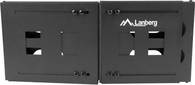 Kornizë muri rack Lanberg FB01-5404-10B, 19", 4U, e zezë