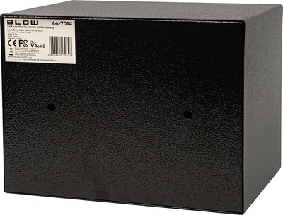 Kasafortë Blow SB-01, dry elektronik, me çelës rezervë, gri
