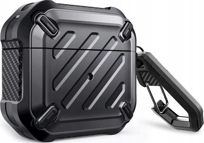 Kuti mbrojtëse Supcase Unicorn Beetle Pro për AirPods Pro, e zezë