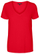 Maicë Vero Moda Spicy V-neck Ss, e kuqe, L