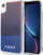 Mbrojtëse telefoni Guess Liquid për iPhone XR, transparente, e kuqe