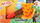 Lodër sëpatë Nerf Minecraft Firebrand, me fishekë shkumë, plastike, portokalli