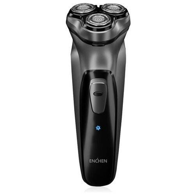 Rroje elektrike BlackStone Cordless Rotary, teh trefish, e larëshme, e zezë