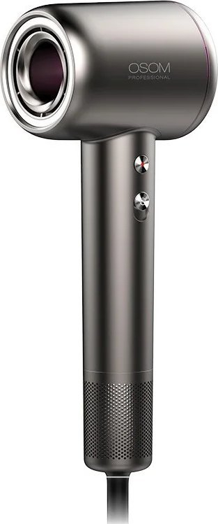 Tharëse flokësh OSOM Professional OSOMDF56HD, motor BLDC, 1600 W, gri metalike